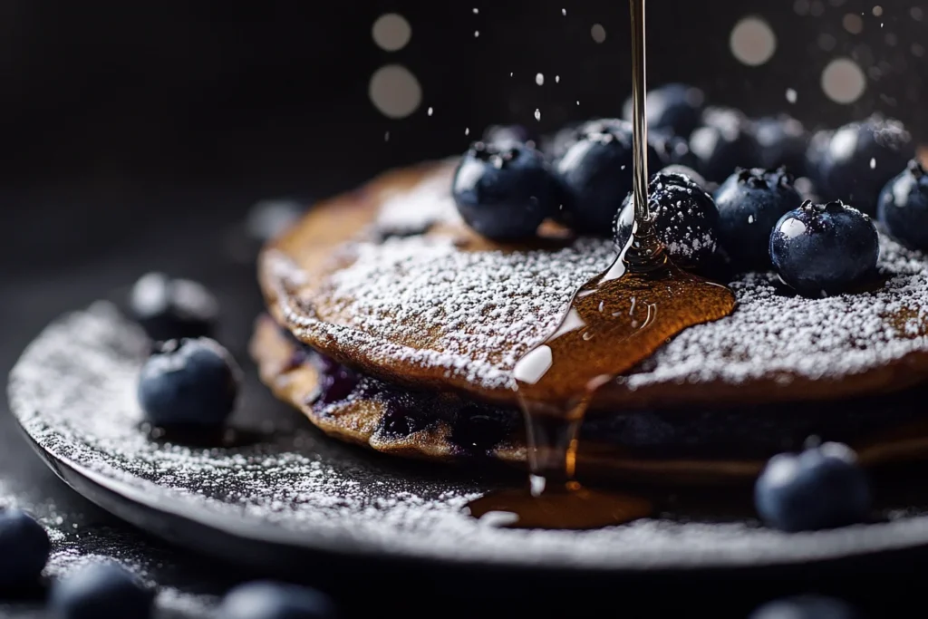 Blueberry pancake recipe from scratch