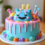 Bluey birthday cake