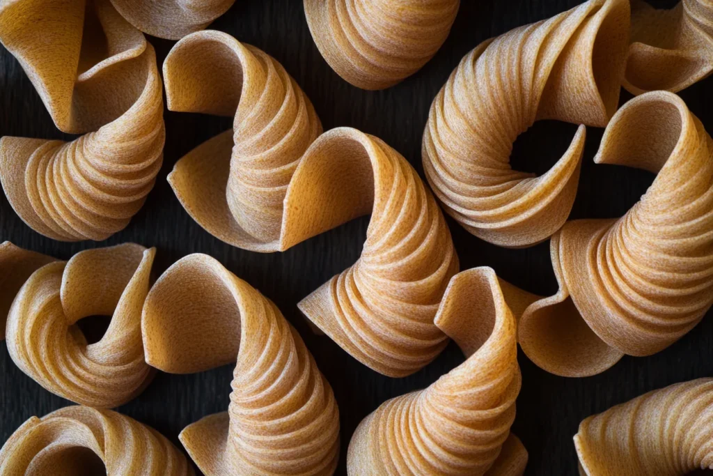 Corkscrew Pasta Close-Up