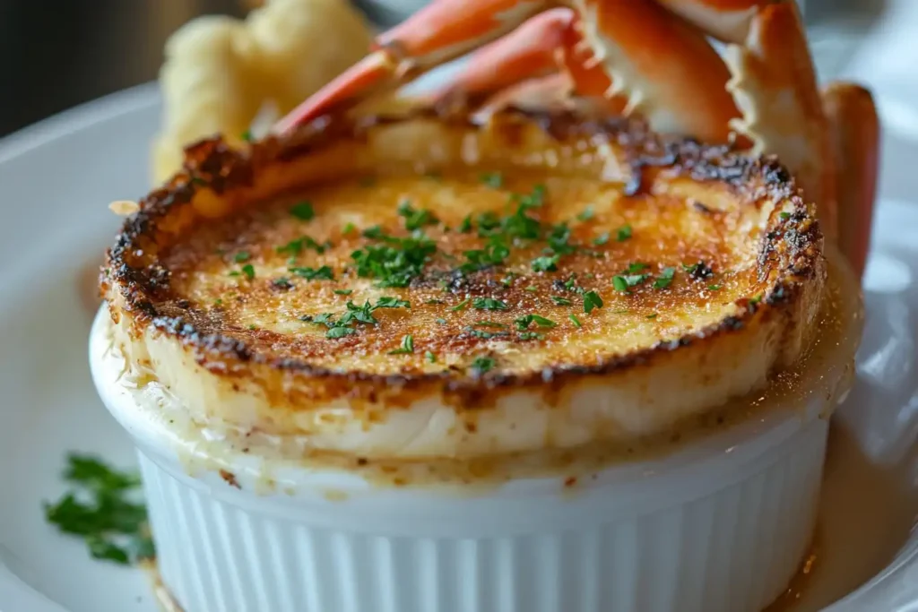 Easy Crab Brulee Recipe