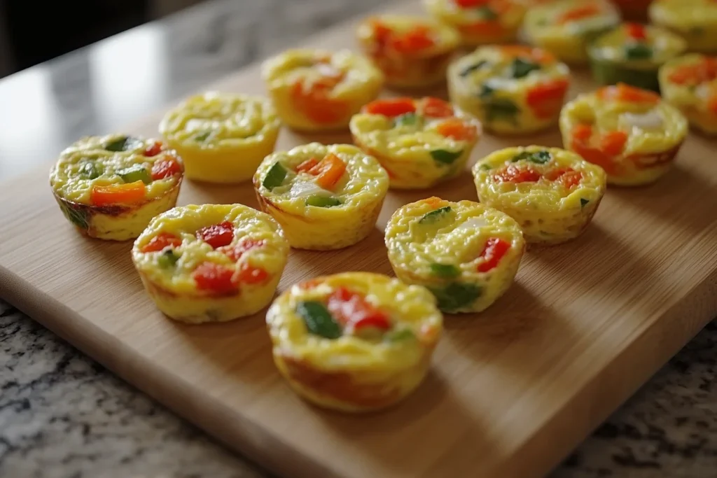 Egg muffins with vegetables