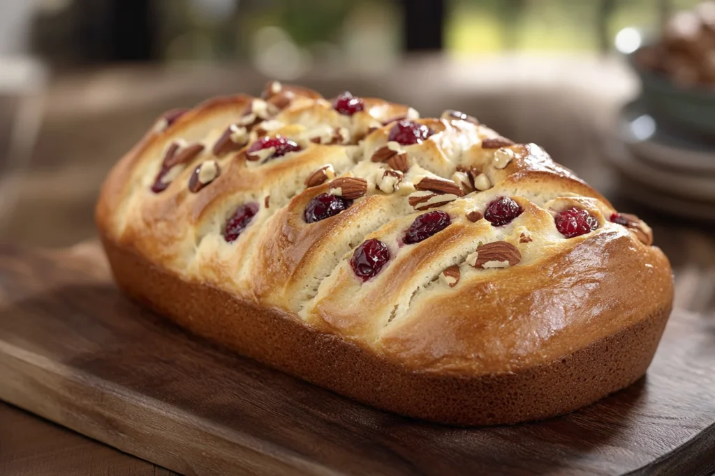 Sweet cranberry nut bread