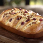 Sweet cranberry nut bread