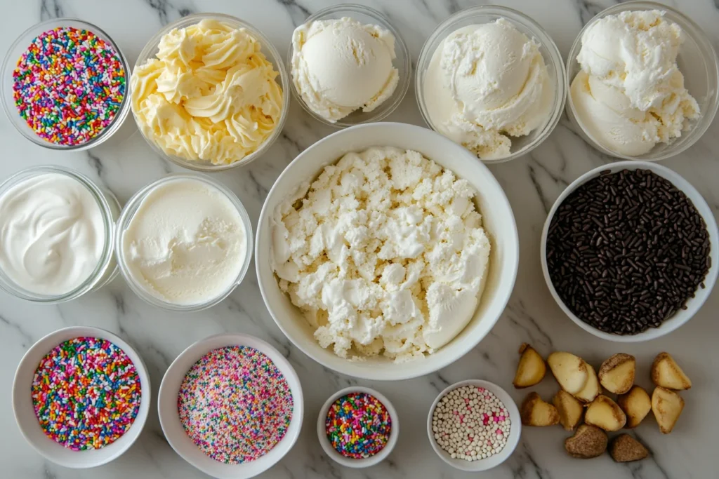 Ice Cream Ingredients