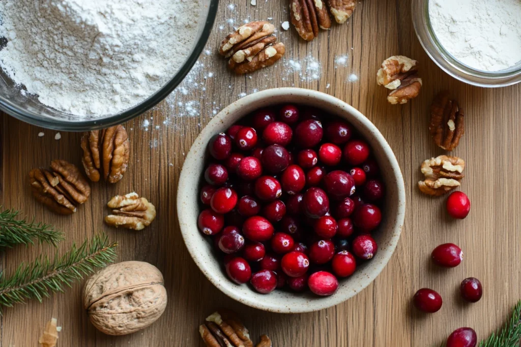 Cranberry nut bread ingredients