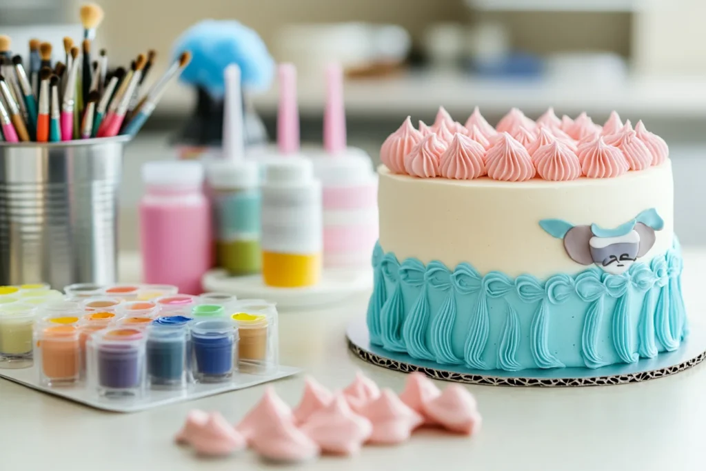 Cake Decorating Tools for Stitch Cake