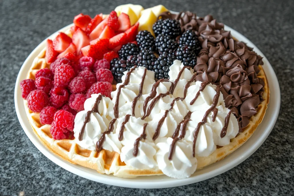 Waffle toppings ideas