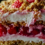 Strawberry crunch cake