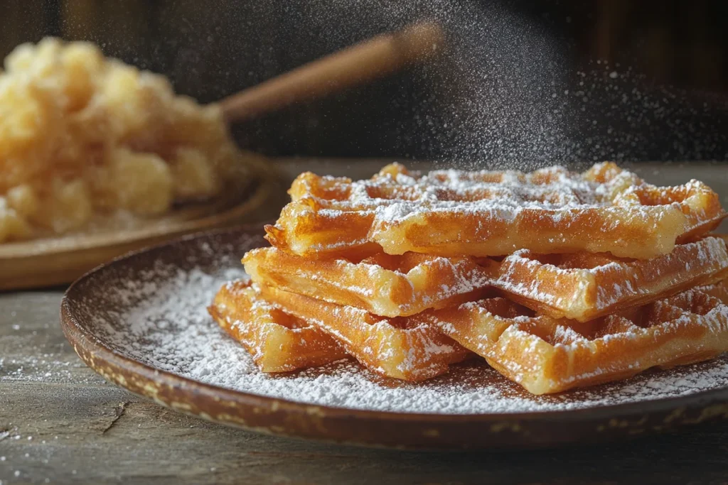 Classic Belgian Liege waffle recipe