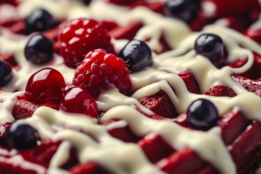 Sweet red velvet waffle recipe